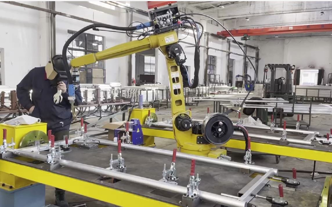 机器人焊接建筑铝合金