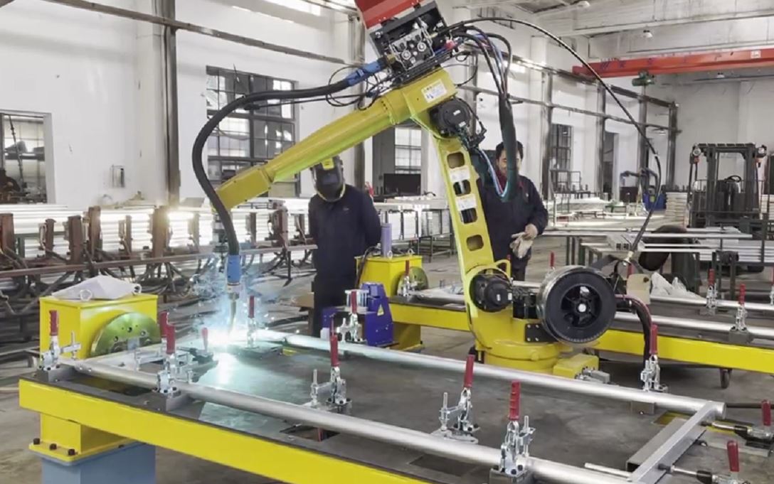 机器人焊接建筑铝合金